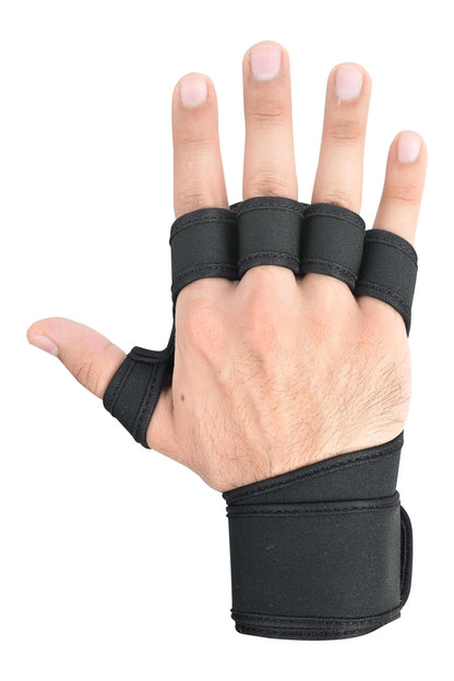 Full Life Black Cross Training Gym Glove-Safety Gloves-Daniel Smart Mfg - Retail