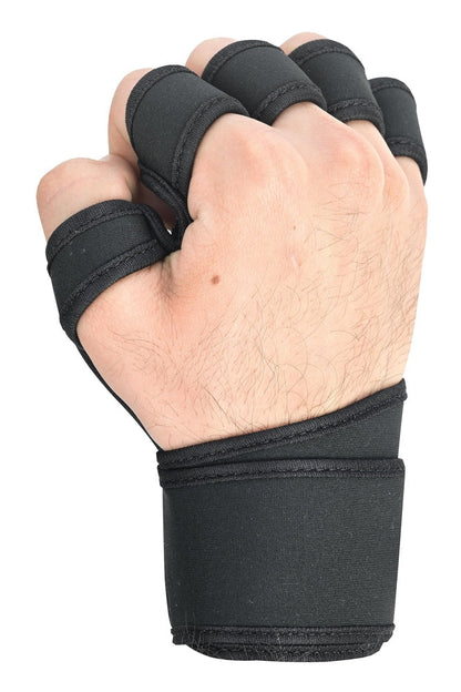 Full Life Black Cross Training Gym Glove-Safety Gloves-Daniel Smart Mfg - Retail